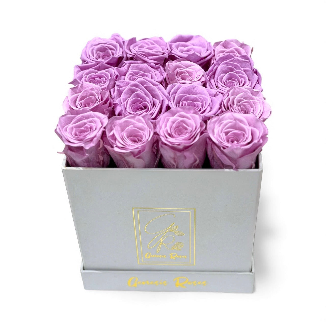 Square Box Roses