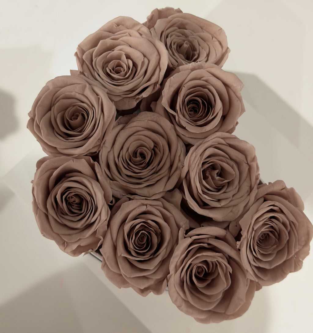 Heart Box Roses/ Sand